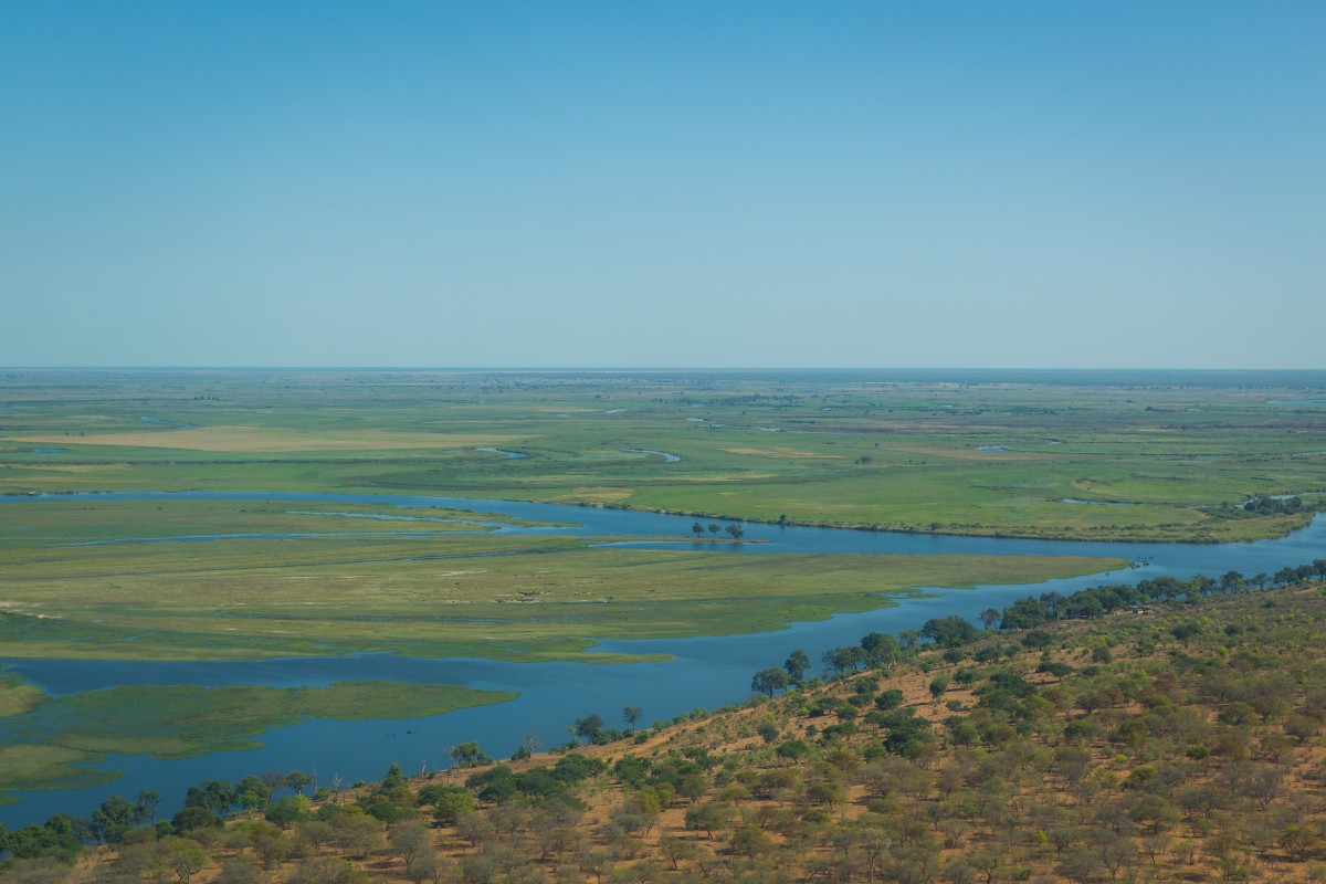 Chobe National Park top view